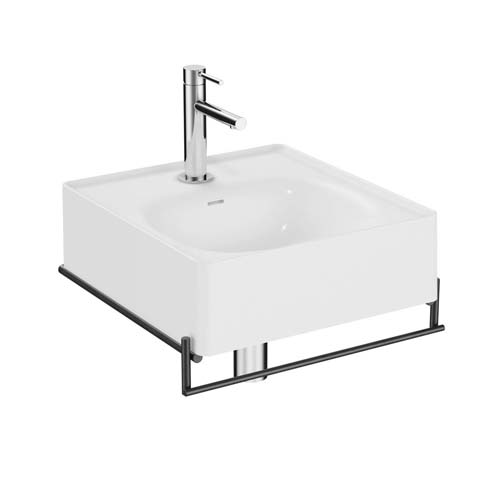 Vitra Designer Collection Equal 40cm Basin Unit with Towel Holder