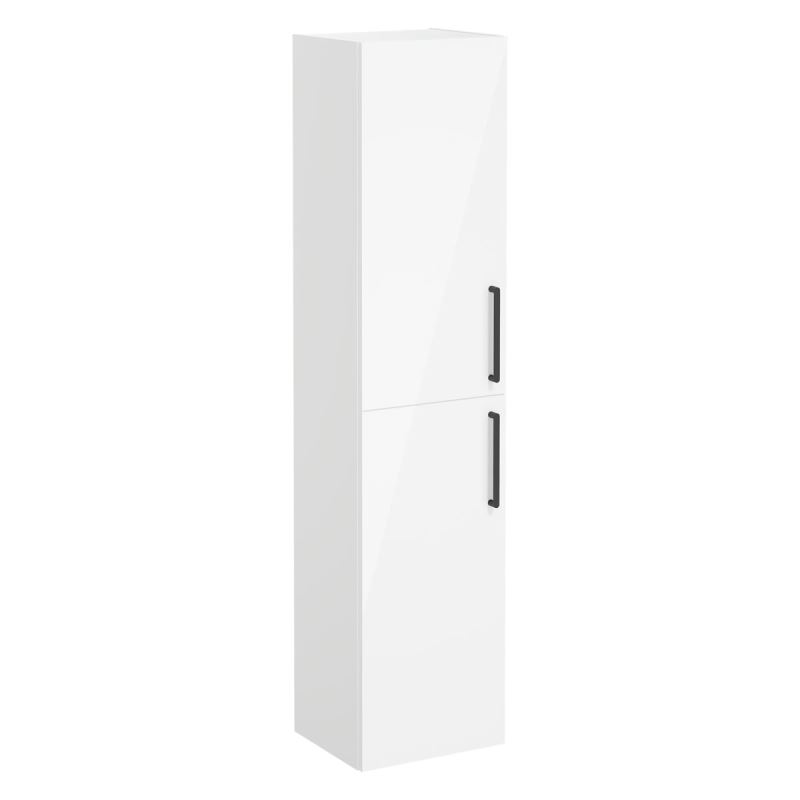 VitrA Root Flat 420 x 360 x 1800mm Tall Unit - Gloss White