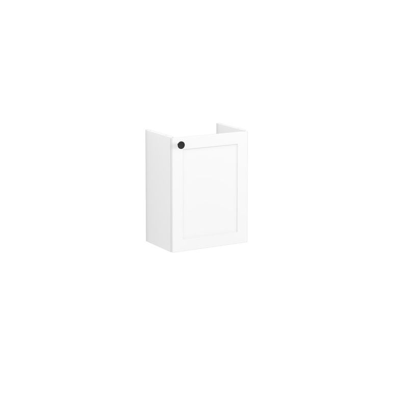 VitrA Root Classic Compact 1 Door Wall Hung Unit 450mm - Matt White