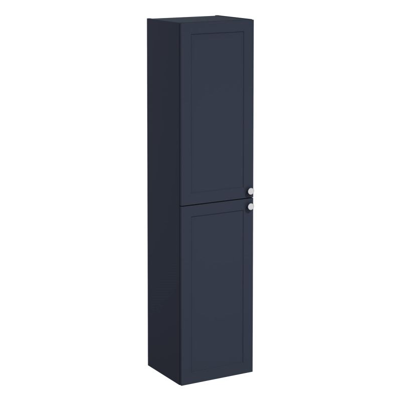 VitrA Root Classic 420 x 360 x 1800mm Tall Unit - Matt Dark Blue