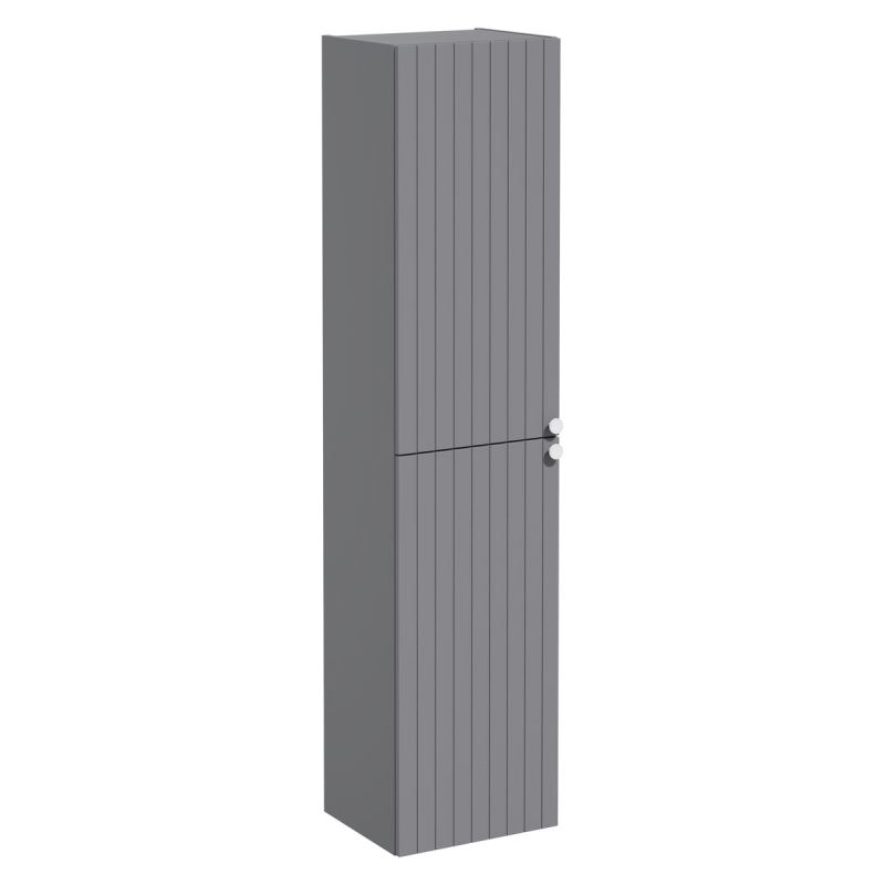 VitrA Root Groove 420 x 360 x 1800mm Tall Unit - Matt Grey