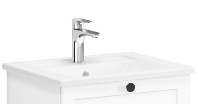 VitrA Root Classic Basin 1 Tap Hole 600mm - White