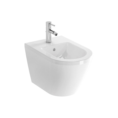 VitrA Integra Wall Hung Bidet with Hidden Fixation - White