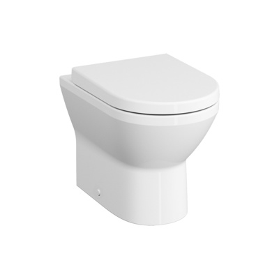 VitrA Integra Back To Wall Pan Rim-Ex Excl Concealed Cistern - White