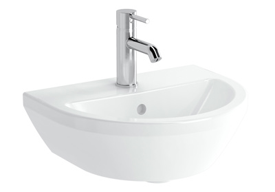 VitrA Integra 450mm Round Wall Basin - White