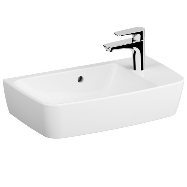 VitrA Shift Compact Basin 50 x 25 x 16cm One Right Hand Tap Hole - White