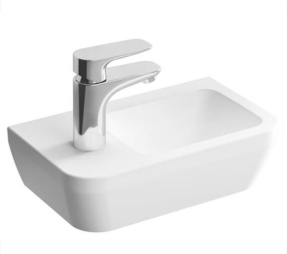 VitrA Integra Compact Basin 60 x 46cm 0 Tap Hole - White