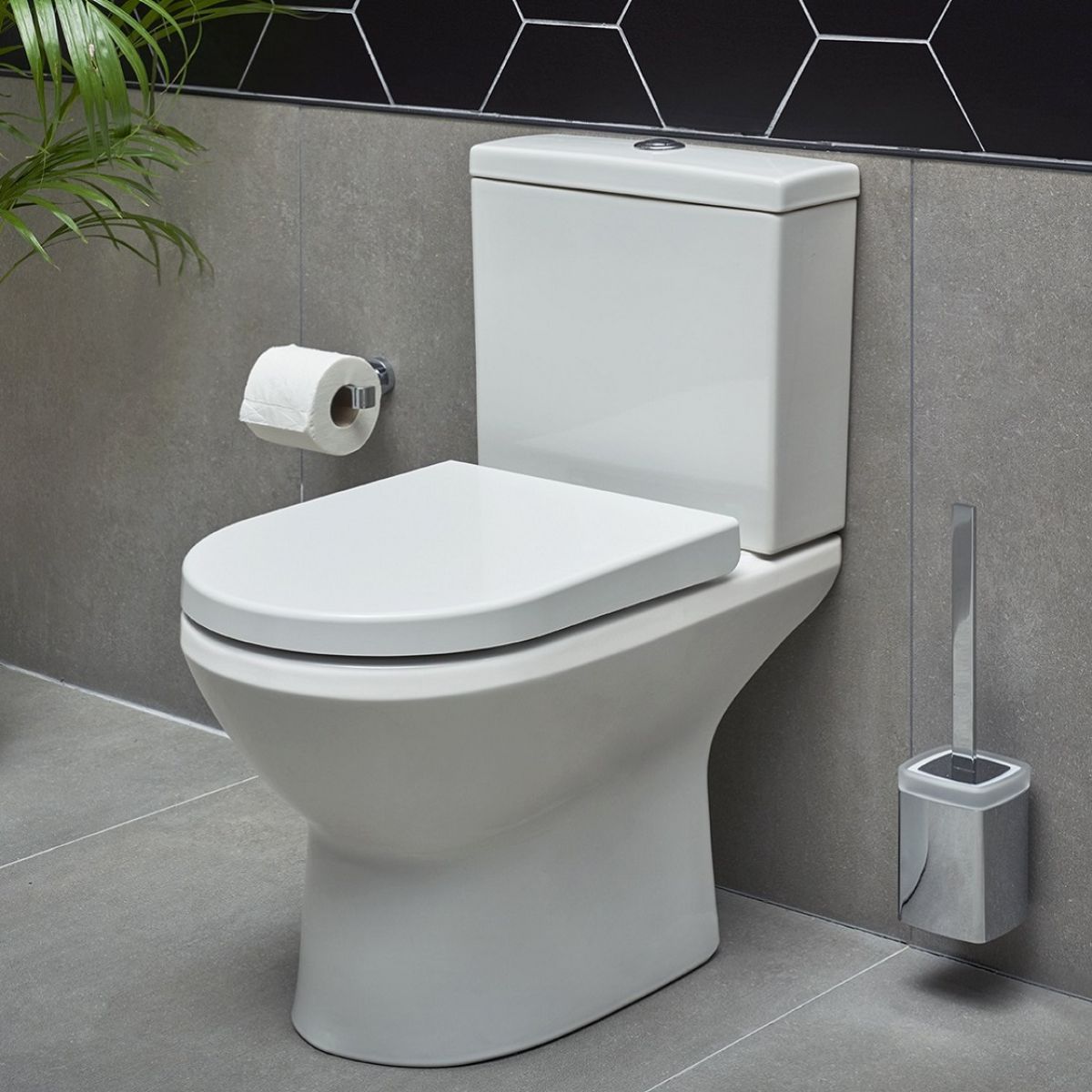 VitrA Integra Comfort Height Rimless Pan - White