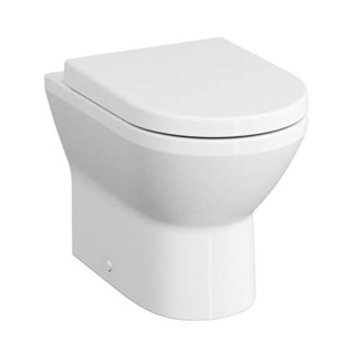 VitrA Integra Rimless Back To Wall Pan - White