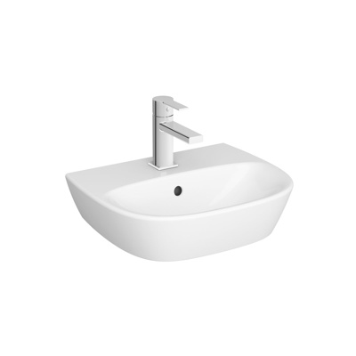 VitrA Zentrum 450mm Basin 1 Tap Hole - White