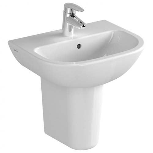 VitrA S20 Small Semi Ped - White