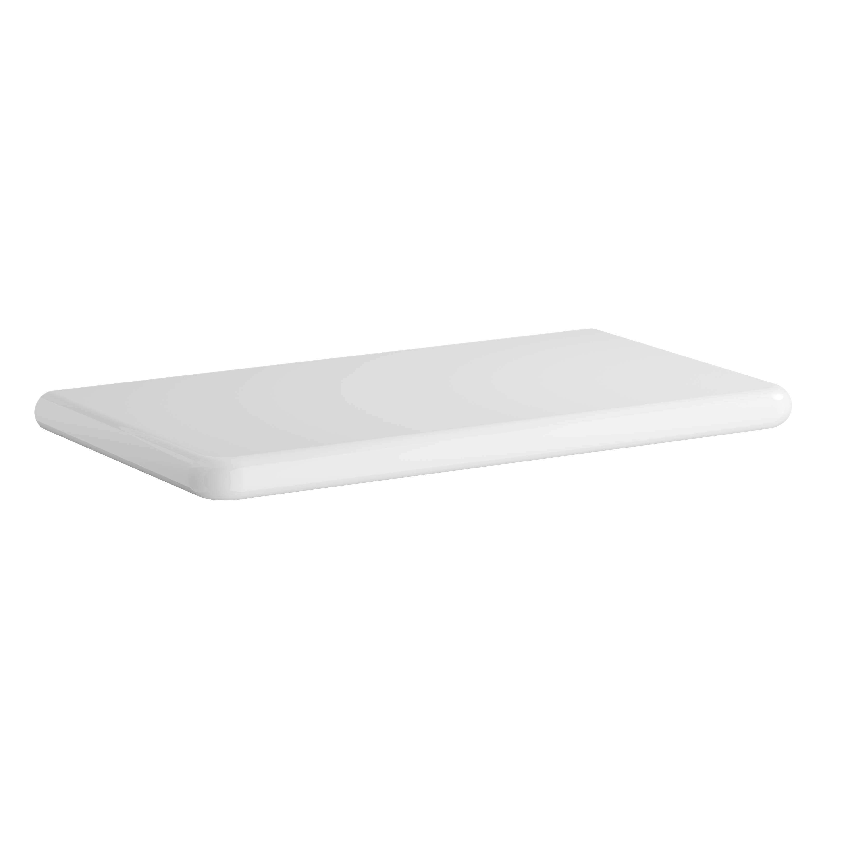 VitrA Liquid 100cm Ceramic Counter Without Washbasin Hole No Tap Hole - White