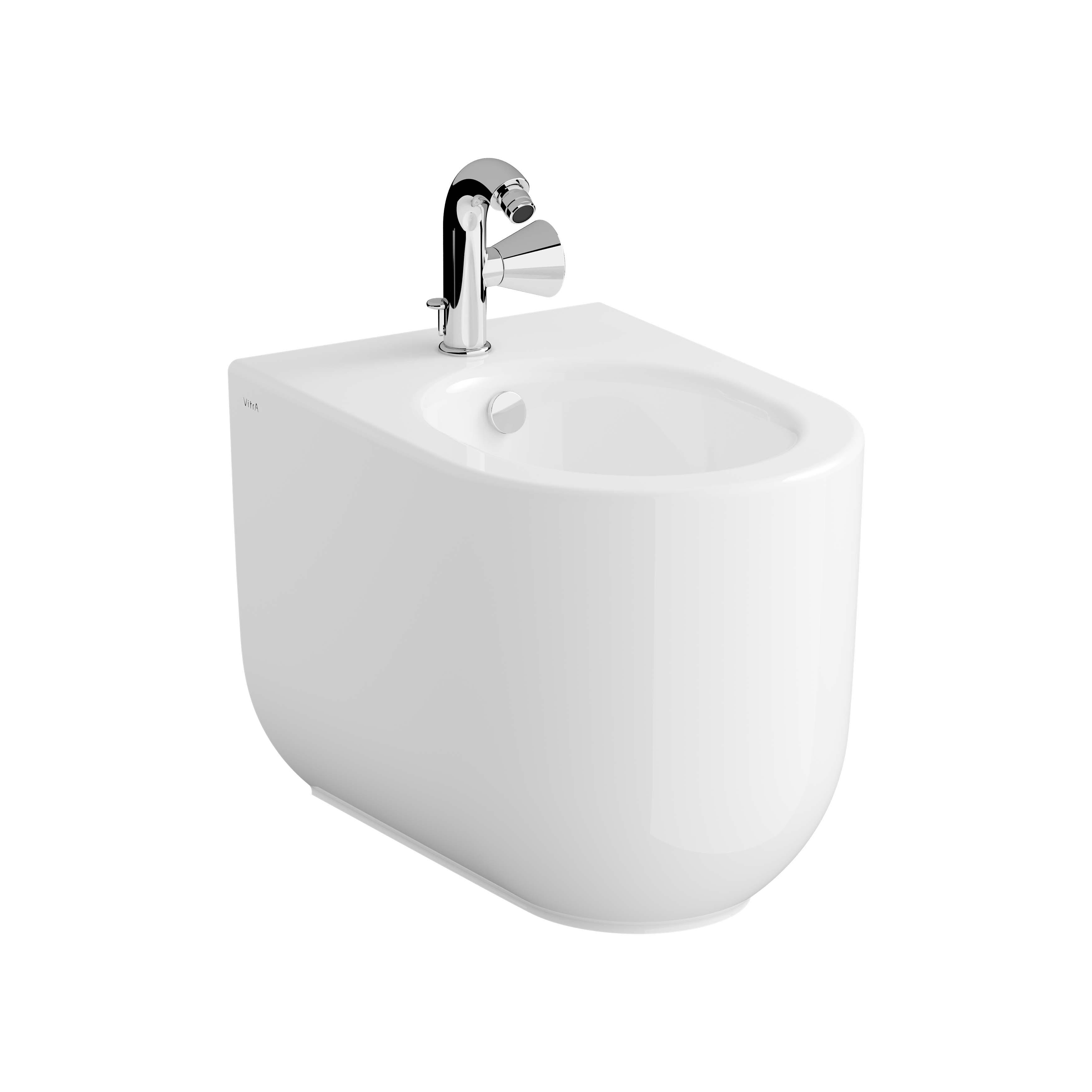 VitrA Liquid Floor-Standing Bidet - White