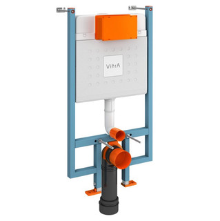 Vitra 80mm Wall Hung  WC Frame 1120mm 3/6Ltr Cistern
