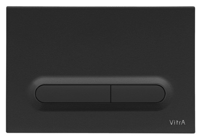 VitrA Loop T Flush Plate - Matt Black