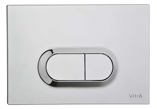 VitrA Loop O - Matt Chrome Plated