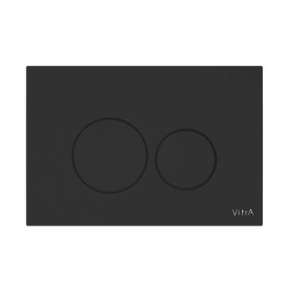 Vitra Origin Flush Plate - Matt Black