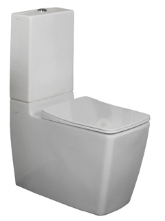 VitrA M-Line C/C Toilet Inc Soft Close Seat - White