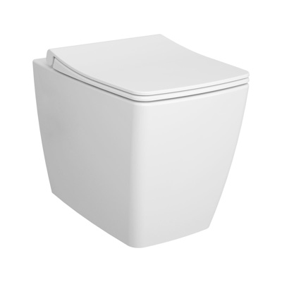 VitrA M-Line Back To Wall Rim-Ex Pan Excl Concealed Cistern - White