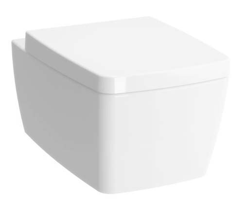 VitrA M-Line Rimless Wall Hung Pan with VitrA Fresh - White