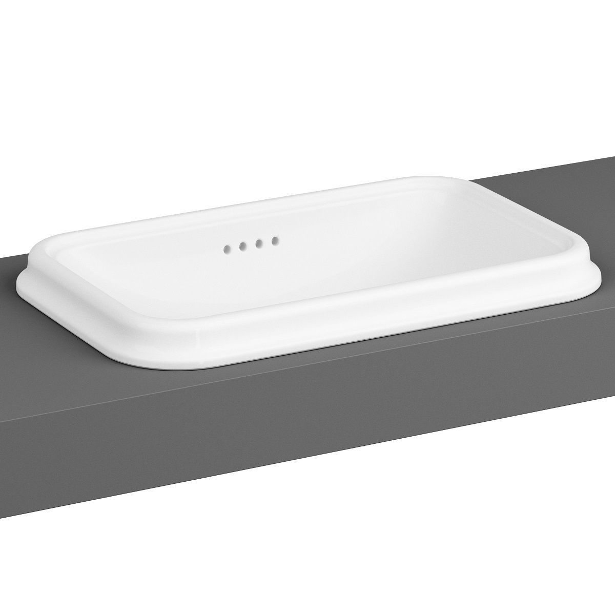 VitrA Valarte Countertop Basin 58cm - White