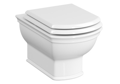 VitrA Serenada Wall Hung Pan - White