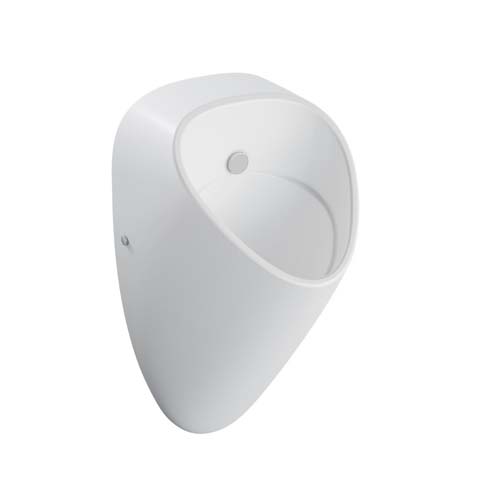VitrA Plural Battery Operated Urinal - Matt White