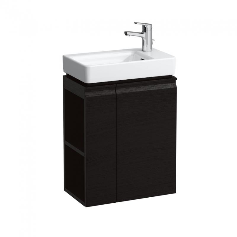 Laufen Pro S 48cm For 15954 Basin Right Hand Door Left Hand Open Shelf - Wenge