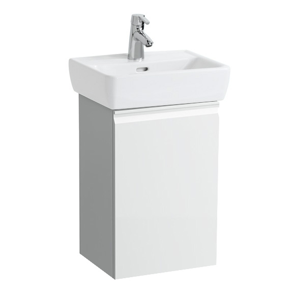 Laufen Pro 38cm Small Vanity Unit 38cm For 11951 Basin Right Hand Hinge - White