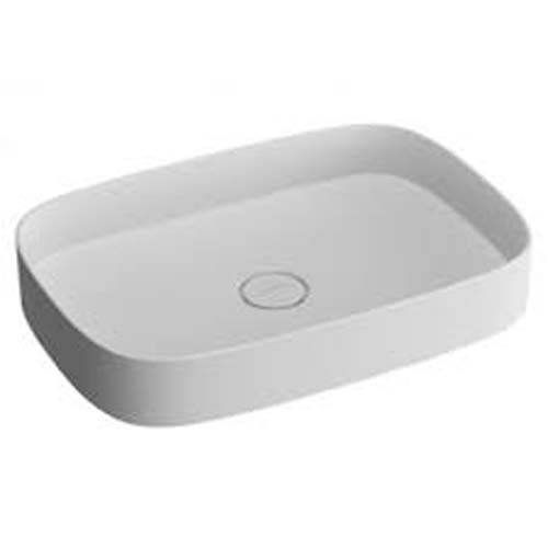 VitrA Memoria 63 x 44cm No Tap Hole No Overflow - White