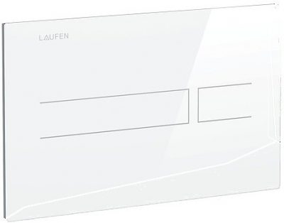 Laufen Electronic Flush Plate Aw3 - Gloss White