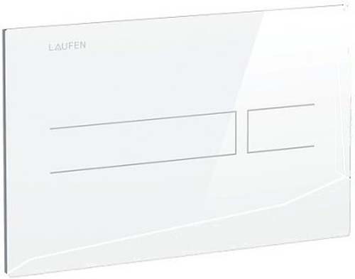 Laufen Electronic Flush Plate Aw3 - Gloss Black