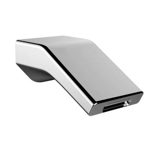 Laufen Sense Wall Spout Wall Spout 126mm - Chrome