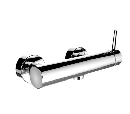 Laufen Pure Single-Lever Bath Shower Mixer with Mytwin 100 Hand Spray & Flexible Hose - Chrome