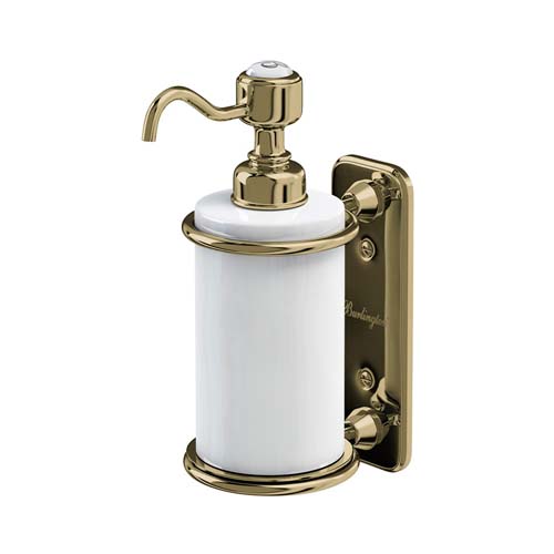 Burlington Accessories - Liquid Soap Dispenser - Gold