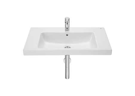 Roca The Gap Basin 80 x 46 CM One Tap Hole - White 11