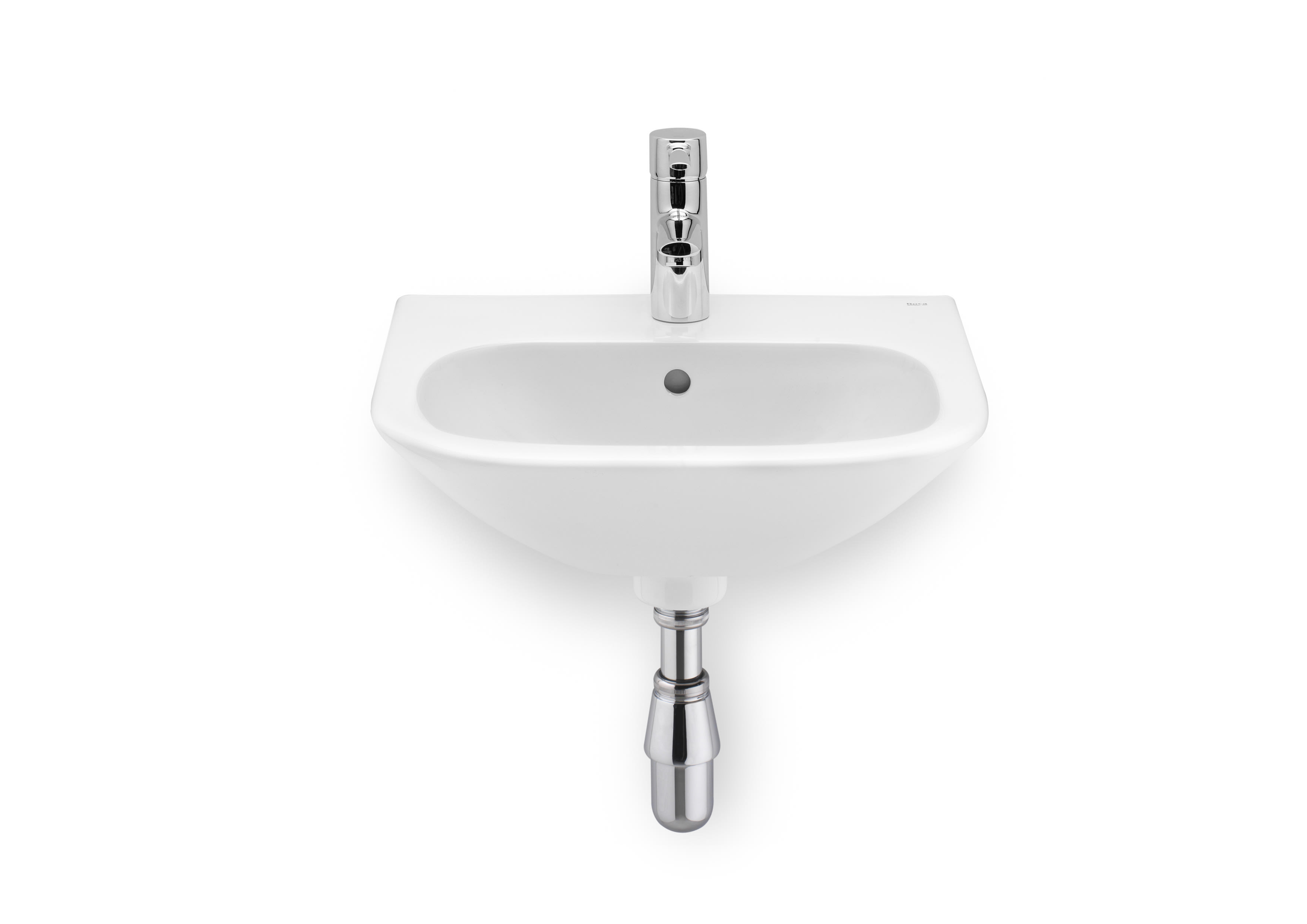 Roca Nexo Basin 550mm 1 Tap Hole - White