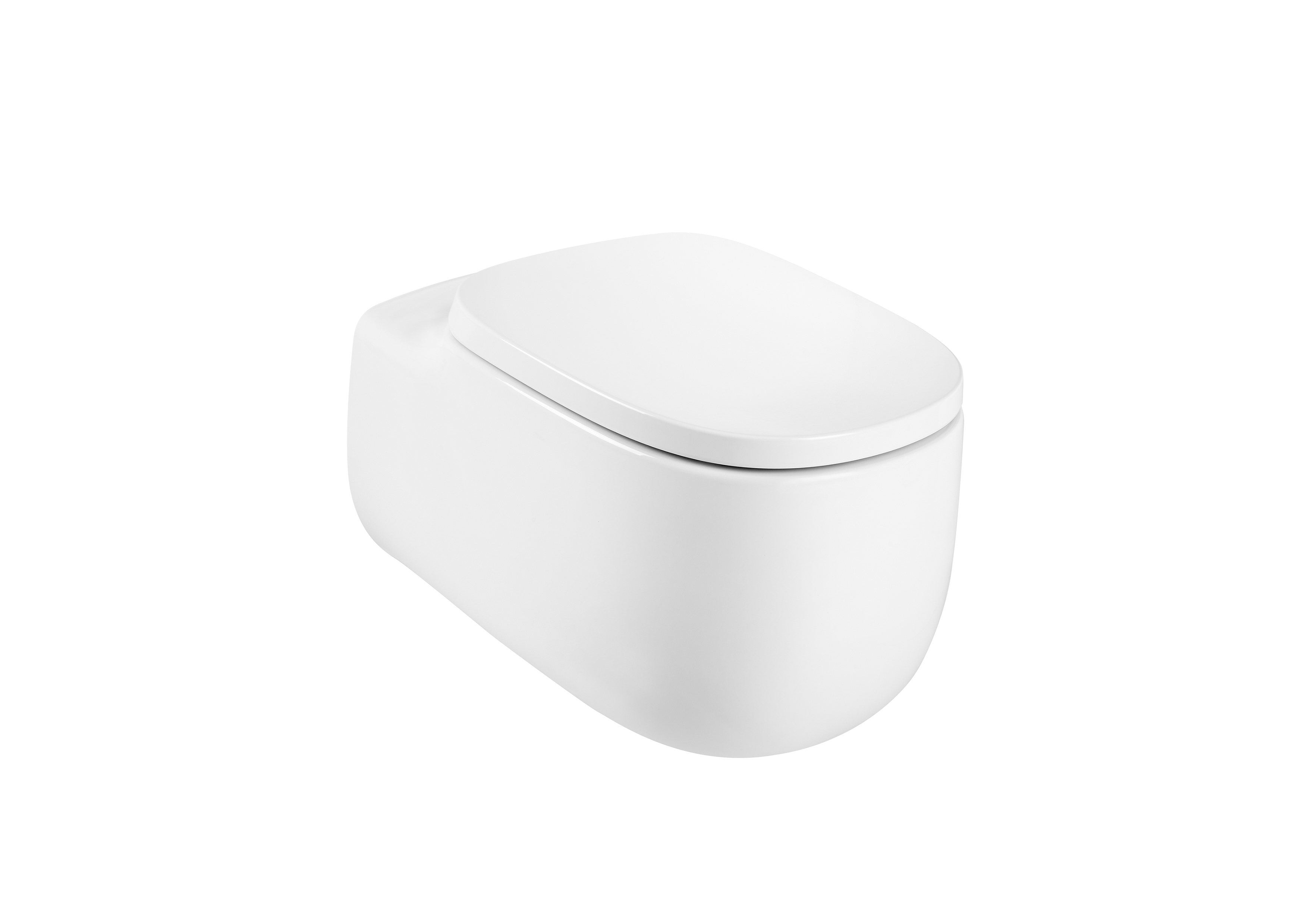 Roca Beyond Wall Hung Pan - White