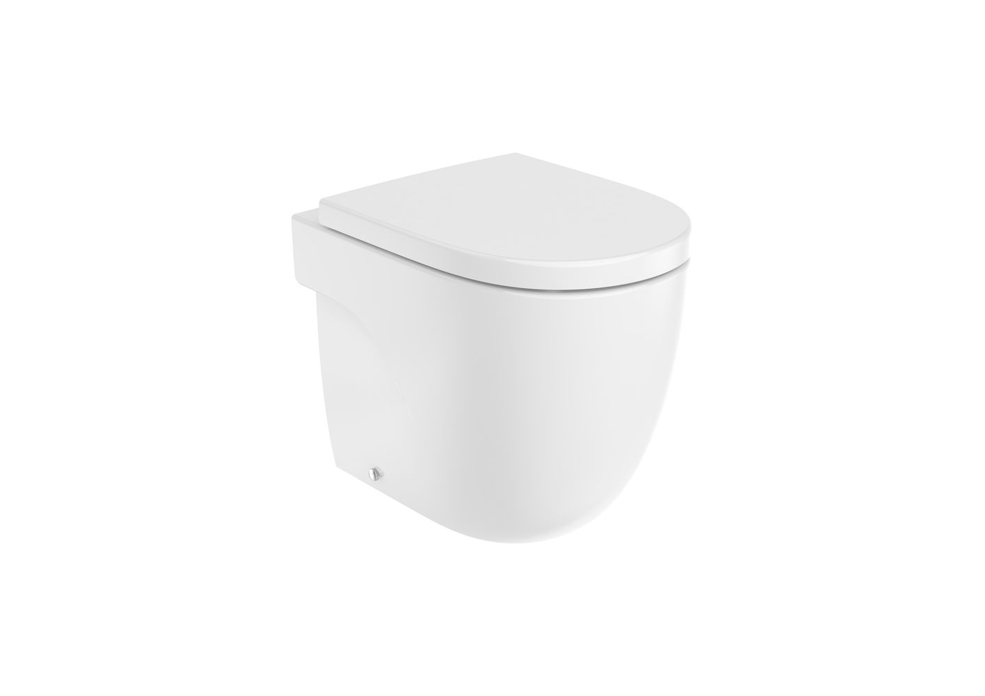 Roca Meridian-N Rimless Back To Wall Pan - White