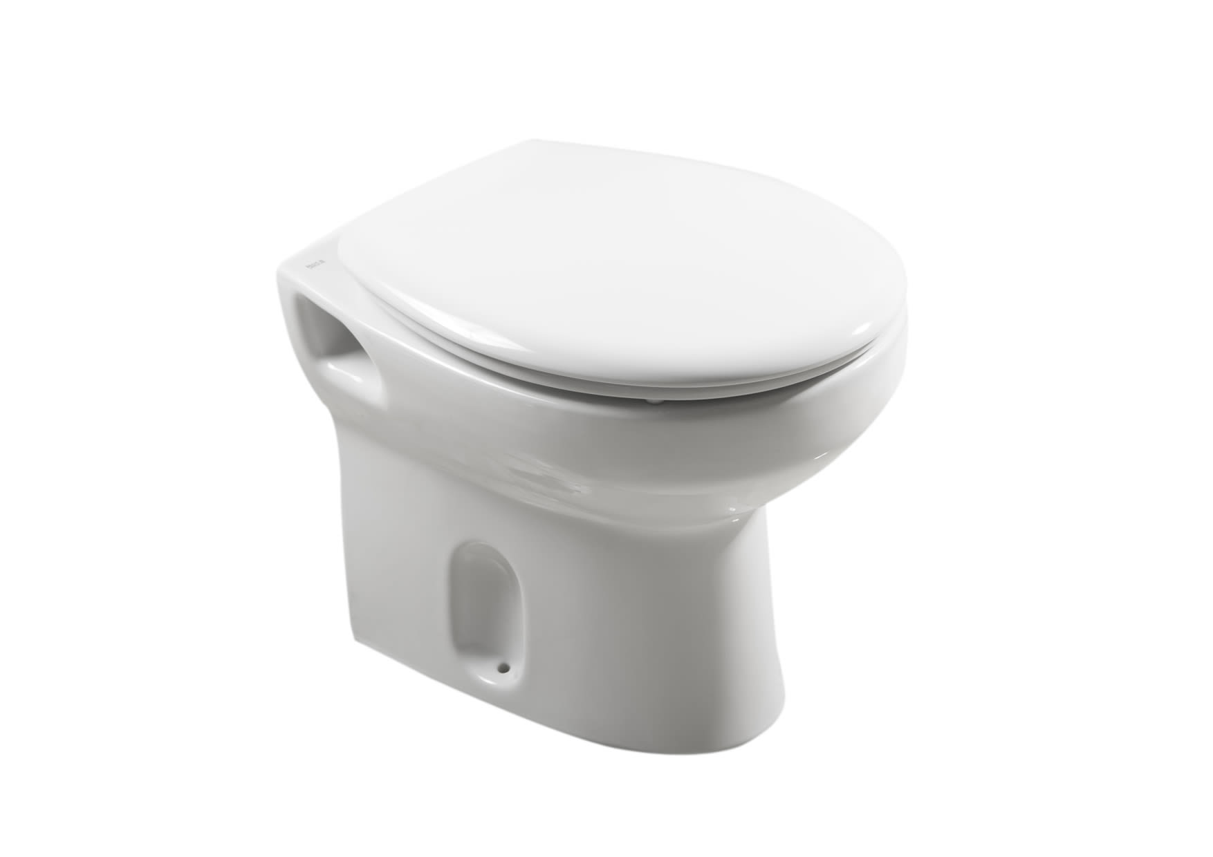 Roca Laura Back To Wall Pan - White