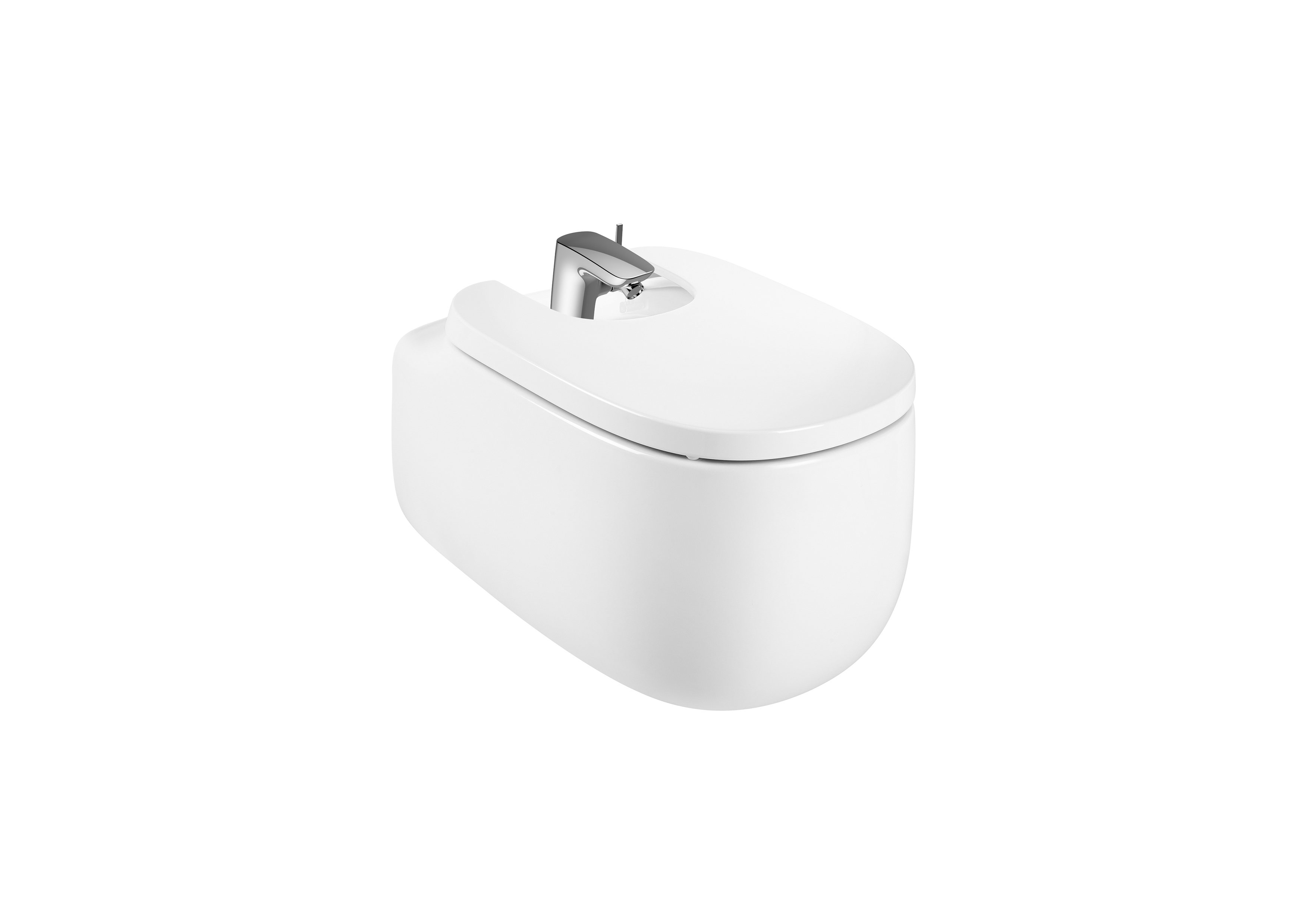 Roca Beyond Wall Hung Bidet - White