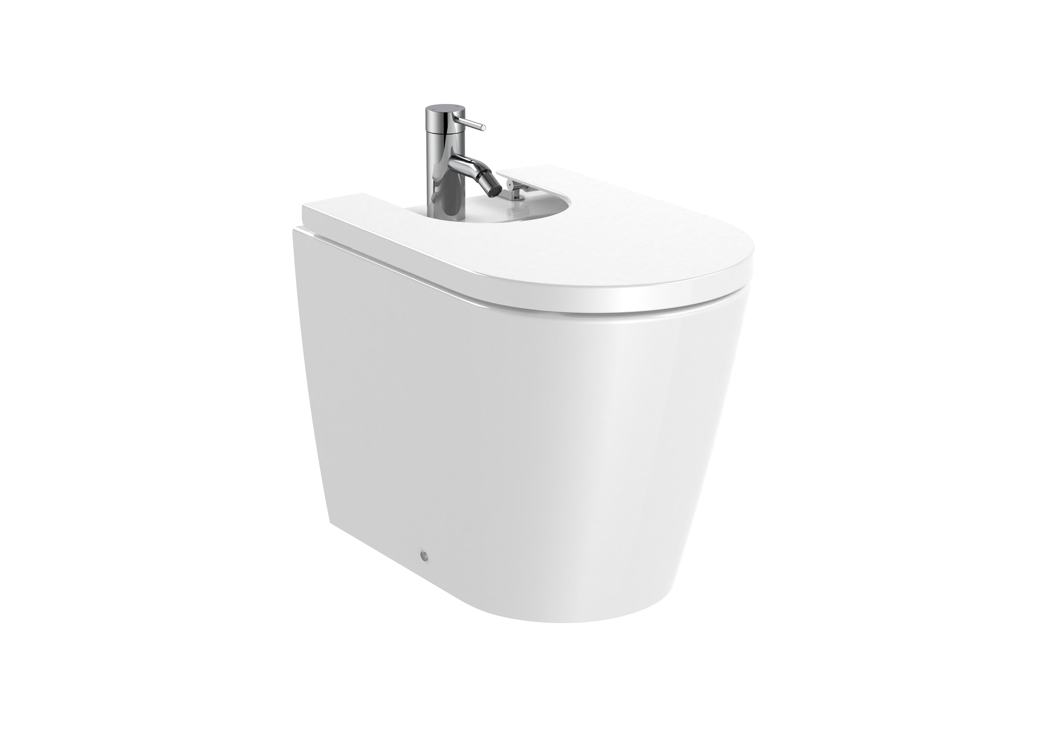 Roca Inspira Round Bidet - White