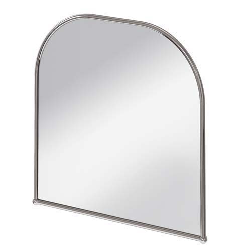 Burlington Curved Mirror 70 x 70H Xcm - Chrome