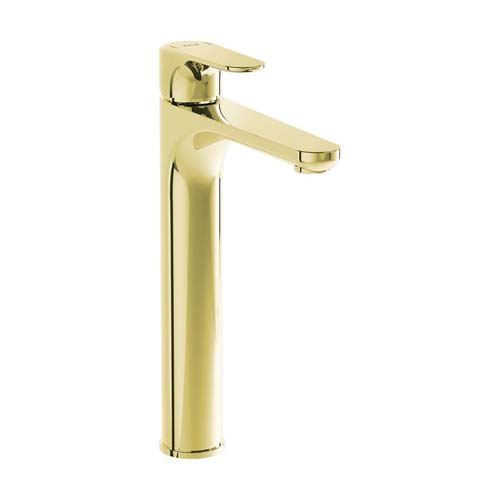 VitrA Root Tall Basin Mixer For Bowls - Gold