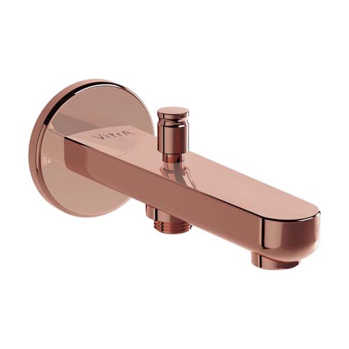 VitrA Root Round Spout with Hand Shower Outlet - Copper