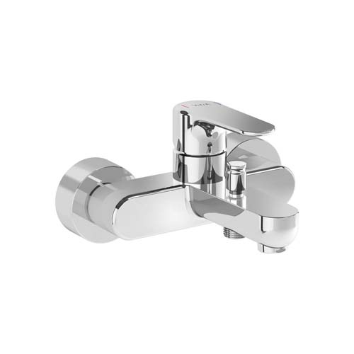 VitrA Root Round Bath Mixer - Chrome