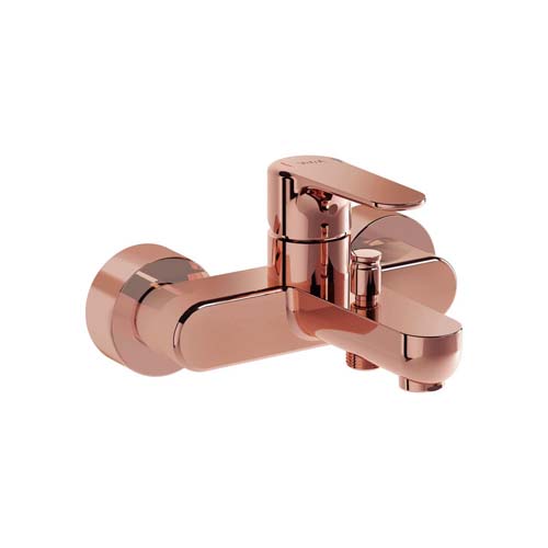 VitrA Root Round Bath Mixer - Copper