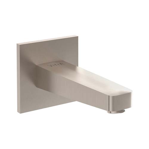 VitrA Root Square Spout - Brushed Nickel