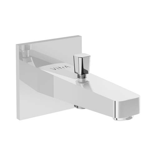 VitrA Root Square Spout with Hand Shower Outlet - Matt Black