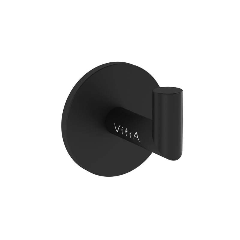 VitrA Origin Robe Hook - Matt Black